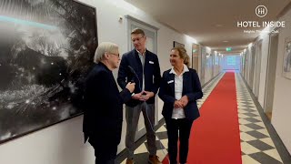 Hotel InsideTalk mit Christine Abel und Matthias Wettstein Castell Zuoz 14 9 24 [upl. by Aidyn]