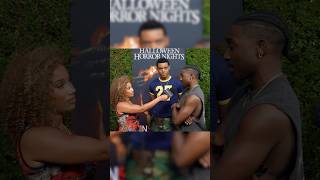 Jabari Banks amp Jordan Jones BelAir Interview with London Kasmir Universal Studios Halloween [upl. by Edecrem]