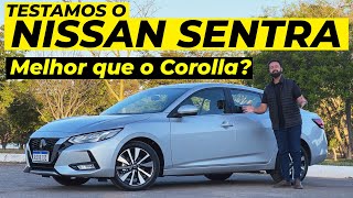 NISSAN SENTRA 2023 Seria melhor que o Toyota Corolla [upl. by Lanni69]