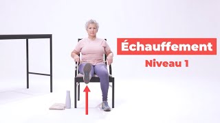 Exercices pour les aînés  Échauffement  Niveau 1 de 4 [upl. by Reade]