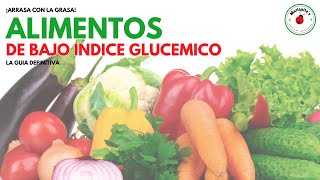 CARBOHIDRATOS de BAJO índice GLUCEMICO [upl. by Frulla]