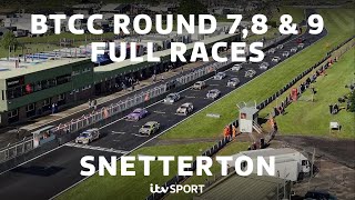 FULL RACES BTCC Round 7 8 amp 9 from Snetterton 🏁  ITV Sport [upl. by Paule]