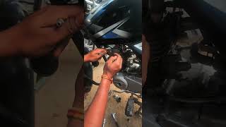 Bajaj CT 100 Valve setting workRajmane automotive Tasgaon [upl. by Demetre]