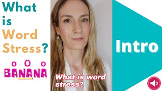 What is word stress  English Pronunciation 💬 [upl. by Nollat643]