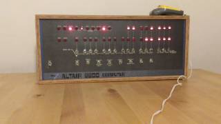 Arduino Altair 8800 simulator  playing quotDaisy Daisyquot [upl. by Lanita]