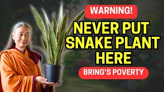 This Common Snake Plant Mistake Is BLOCKING Your Abundance ✨ Ancient Buddhist Secret REVEALED [upl. by Guimond968]