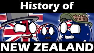 CountryBalls  History of New Zealand [upl. by Ainslie]