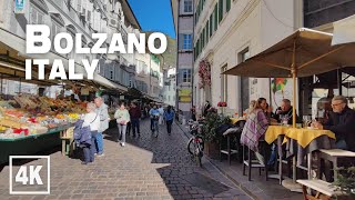 Bolzano Bozen ITALY 2023• 4K 60 fps HDR ASMR [upl. by Ulphi404]