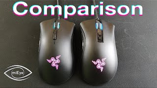 Deathadder v2 amp Deathadder Elite  Comparison [upl. by Hgielak151]