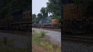 CSX 882 working Radnor yard shorts csx fypシ゚viral [upl. by Cristi986]