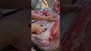 Awesome real ox fresh meat cutting  Ox meat amp bone cutting [upl. by Abercromby]