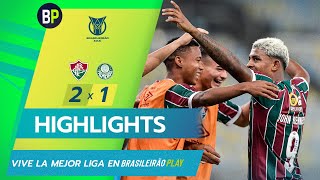 FLUMINENSE CONSIGUIÓ UNA GRAN VICTORIA ANTE PALMEIRAS  FLU 2x1 PAL Brasileirao [upl. by Ateloiv]