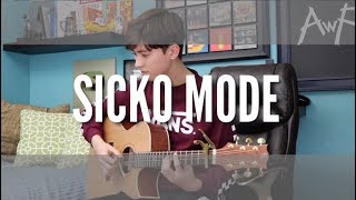 SICKO MODE but its played on an acoustic guitar now on Spotify [upl. by Cicero]