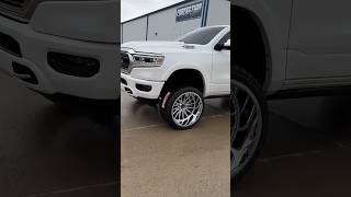 Ram 1500 Hemi dodgeram ramtrucks rolling out on a new set of 24x14 Hardcore wheels [upl. by Latnahc]