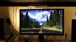 AOC G2460PG Nvidia 144hz GSync 1080p Monitor Review  By TotallydubbedHD [upl. by Chansoo]