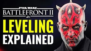 Star Wars Battlefront 2 Leveling Explained [upl. by Ordnas107]