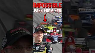 Greatest Pass In Indycar History [upl. by Riaj]