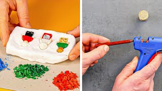 7 idées DIY géniales avec des crayons de cire  Être créatif avec de la cire [upl. by Reffinnej]