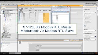 💢 How do you establish a MODBUSRTU communication with STEP 7 TIA Portal for the SIMATIC S71200 [upl. by Eerej166]