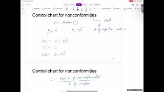 Control chart for attributes Part 2 [upl. by Fritzsche]