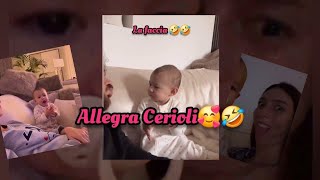 allegra Cerioli LE SUE ESPRESSIONI BUFFE🥰🤣 [upl. by Tnilf]