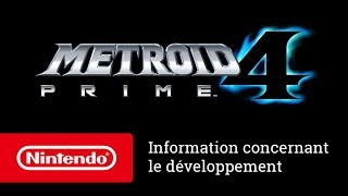 Information concernant le développement de Metroid Prime 4 sur Nintendo Switch [upl. by Zevahc569]