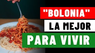 BOLONIA es la mejor ciudad para vivir en Italia [upl. by Josephina]