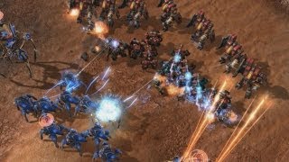 StarCraft II Heart of the Swarm  Multiplayer Unit Update [upl. by Truscott]