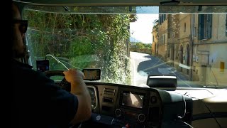 POV Mercedes Actros Dangerous Driving [upl. by Ottinger]