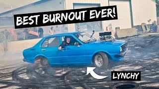 The Wildest Burnout EVER Lynchy is back in the USA [upl. by Ro]