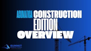 Why More Construction Companies are Turning to Acumatica [upl. by Reinar23]