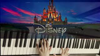 ディズニーオープニング「星に願いを」ピアノDisney Openigng theme When You Wish Upon a Star [upl. by Vories]