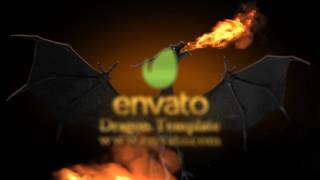 Best After Effects Template  Dragon Fire Intro [upl. by Annavaj]