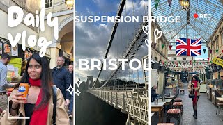 Budget friendly trip to Bristol  UK  International student life  Kolkata amp UK Daily Vlog [upl. by Ridley]