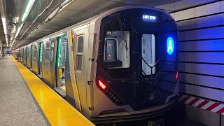 A trains at 96th Street2nd Avenue [upl. by Analihp]