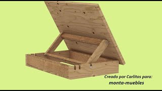 Hacer mesa de dibujo reclinable [upl. by Aikemit]