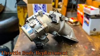 67 Ram 2500 Throttle Body Replacement [upl. by Lemhaj]