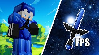 Nova Textura Para PvP e FPS Vicensk 8k Blue Textura Azul  BedWars [upl. by Kellda]