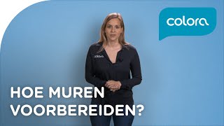 Hoe moet je je muren voorbereiden voor je gaat schilderen  Verfvragen en tips van de colora coach [upl. by Boys]