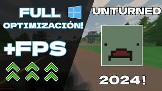 CÓMO AUMENTAR LOS FPS EN UNTURNED 2024  FULL DEBLOAT WINDOWS 10  xur1x [upl. by Comstock]