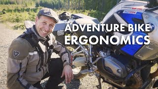 How To Fit Your Bike  Adventure Motorcycle Ergonomics  Ride Comfortably and Efficiently [upl. by Deppy]