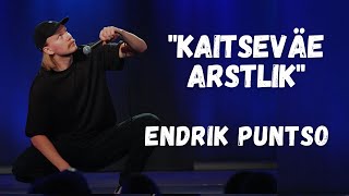 Kaitseväe arstlik  Endrik Puntso Eesti stand up [upl. by Aehsrop]