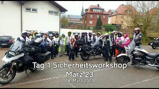 Motorrad Sicherheitstraining 2023  Tag 1 [upl. by Nesta]