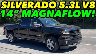 2018 Chevy Silverado 53L V8 w 14quot MAGNAFLOW [upl. by Alleyne]