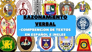 comprensión de Textos en español e inglés SEMANA 5 RV [upl. by Ofloda436]