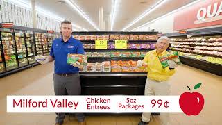 Woodmans  2023  Milford Valley Chicken Entrees and El Monterey Burritos [upl. by Nissy]