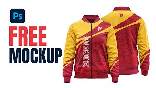 100 Free Bomber Jacket Mockup High Resolution [upl. by Vine834]