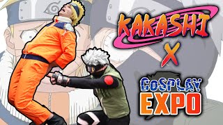 Kakashi amp Naruto  Mission Cosplay Expo 2022 ft WholeWheatPete [upl. by Seiden]