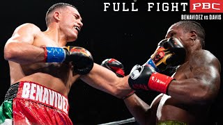 David Benavidez vs Kyrone Davis FULL FIGHT November 13 2021  PBC on Showtime [upl. by Marcia670]