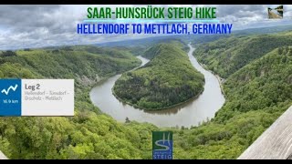 SaarHunsrück Best mountain trails in Germany from Hellendorf to Mettlach [upl. by Renat]